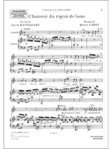 Chanson Du Rayon de Lune - Marcel Labey - Partition - Mélodies